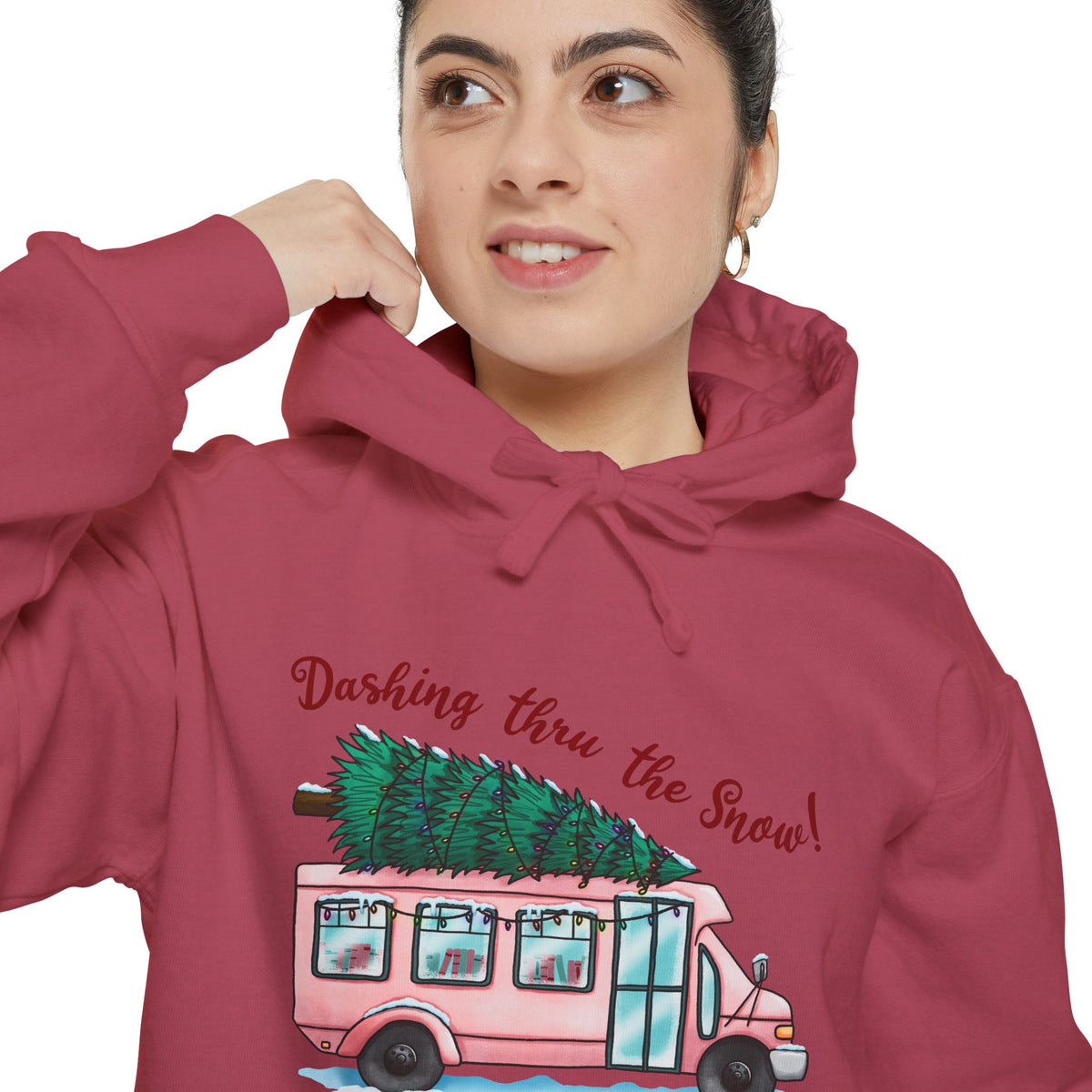 Dashing Thru the Snow Holiday Hoodie