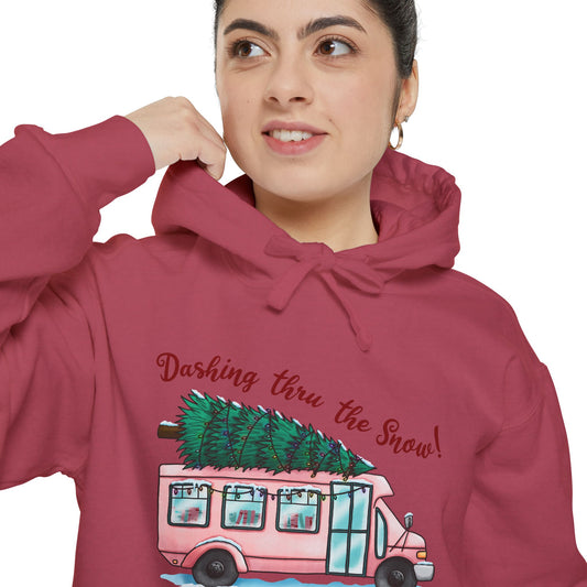 Dashing Thru the Snow Holiday Hoodie