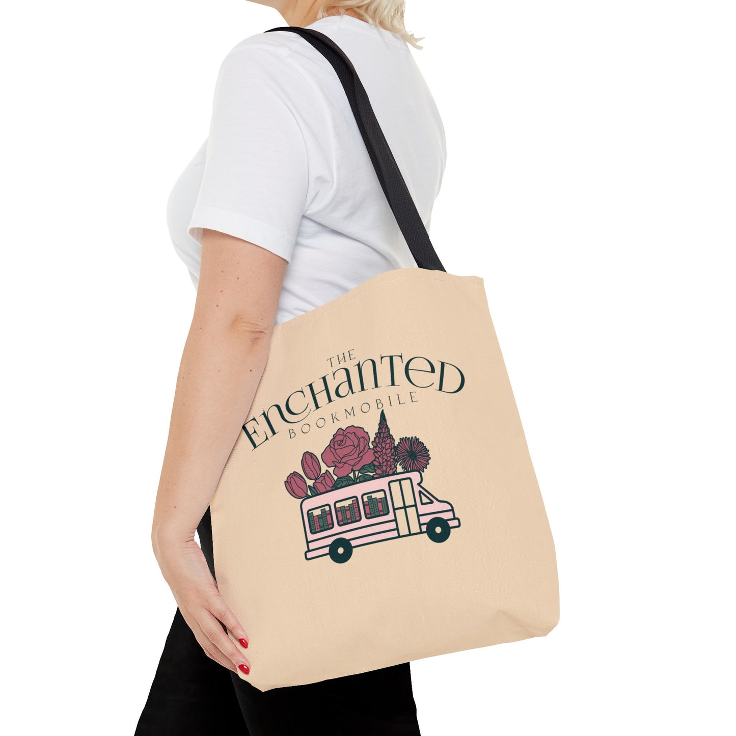 Bookish Map Tote Bag