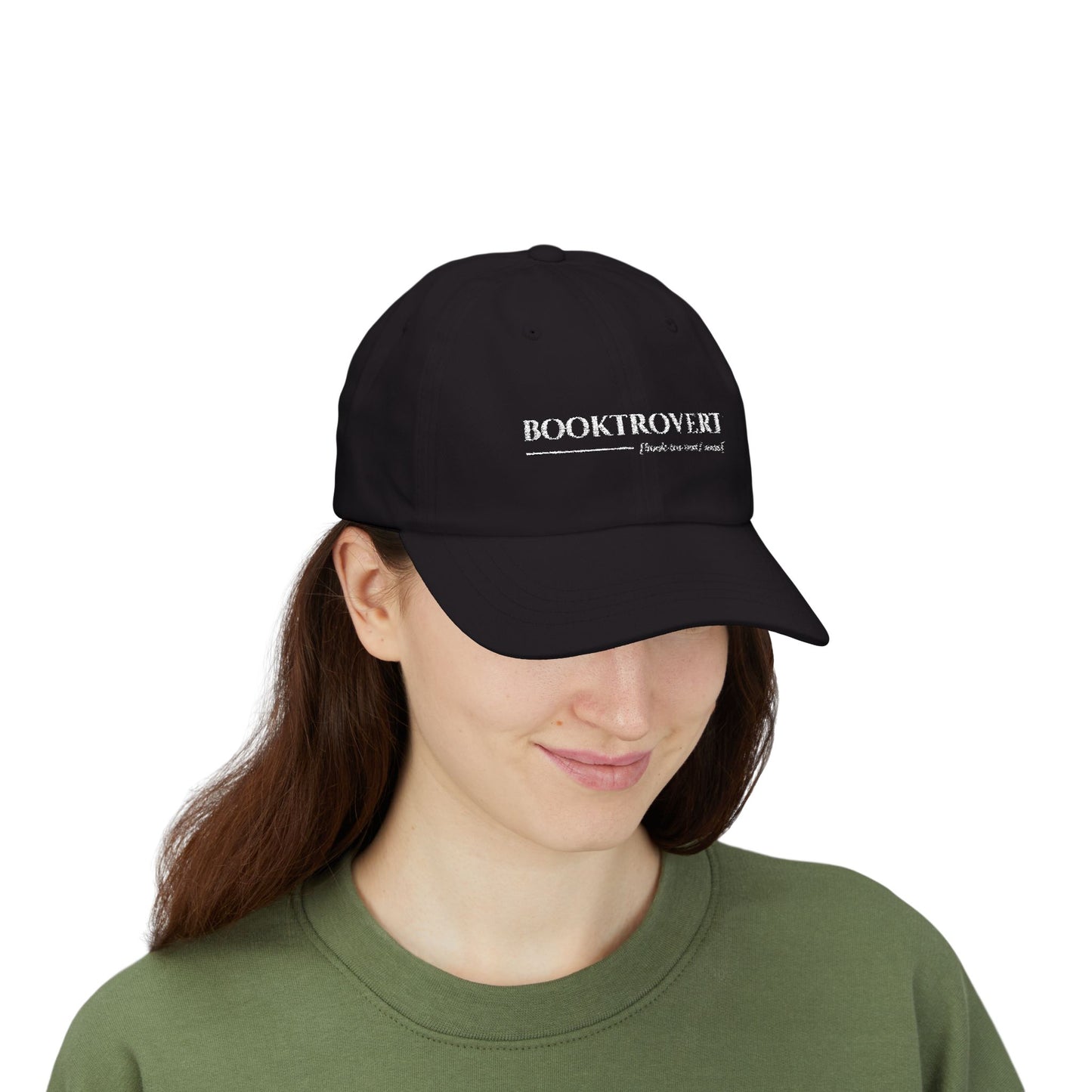 Booktrovert Embroidered Cap (Black, Navy, Spruce, Grey)