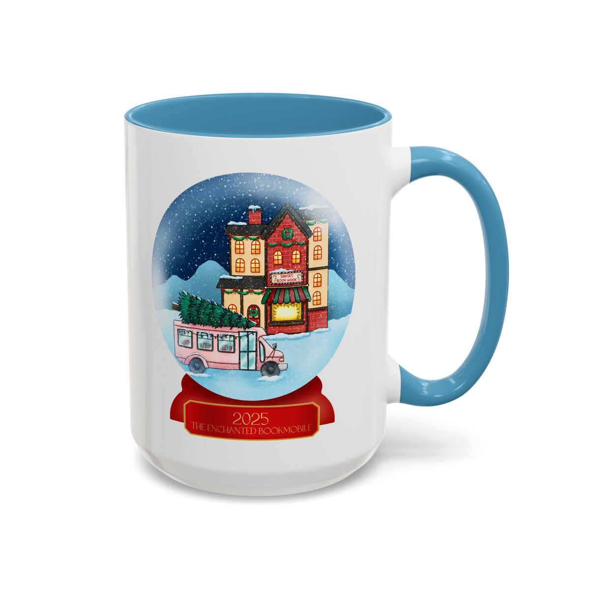 Holiday Snow Globe Coffee Mug — 2025