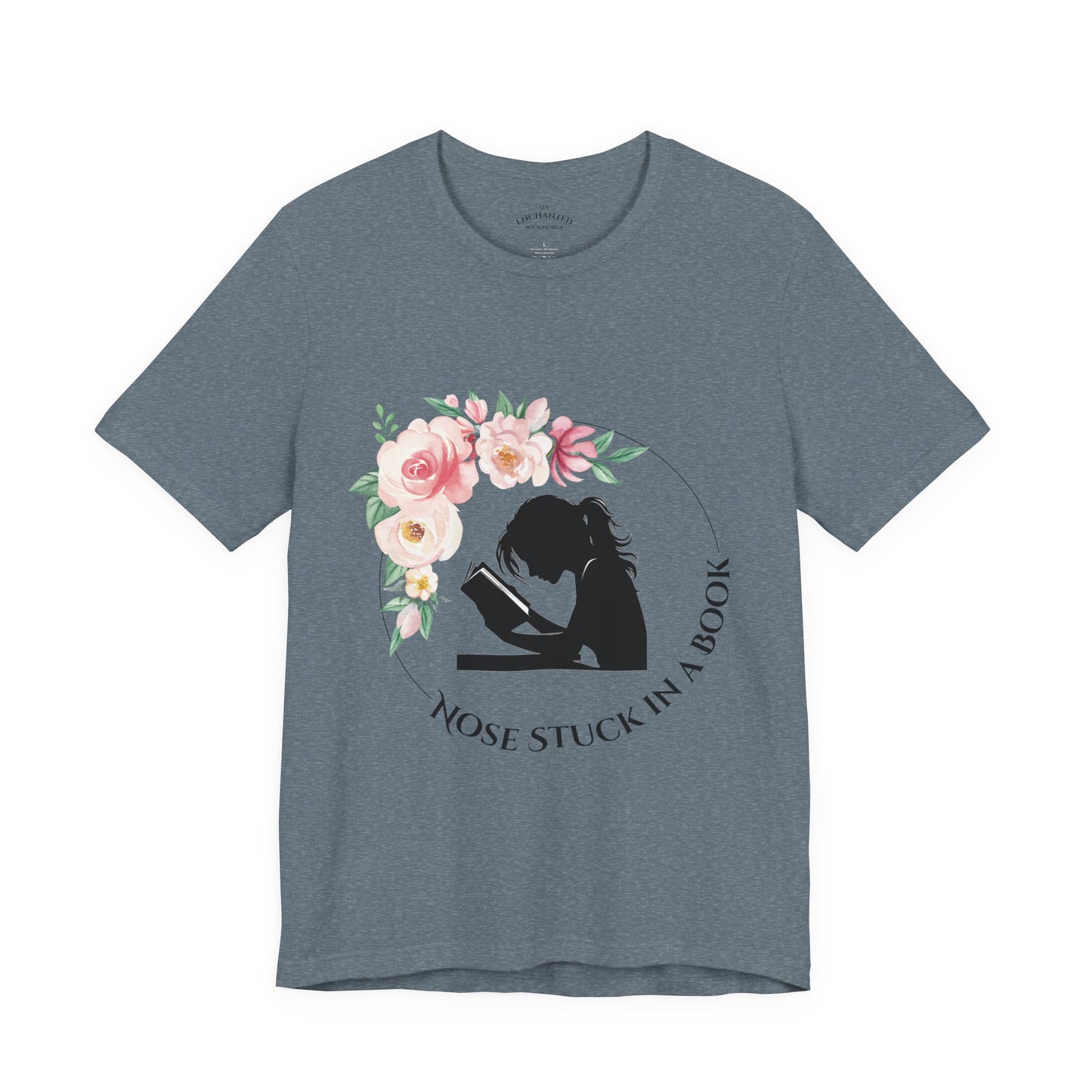 Enchanted Nose Stuck In a Book Tee