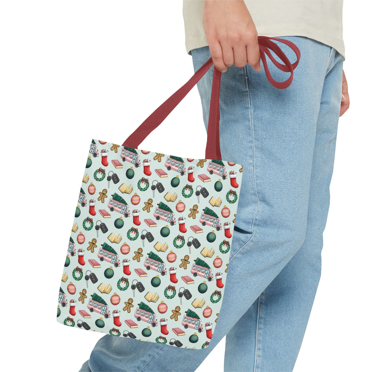 TEB Christmas Doodle Tote Bag