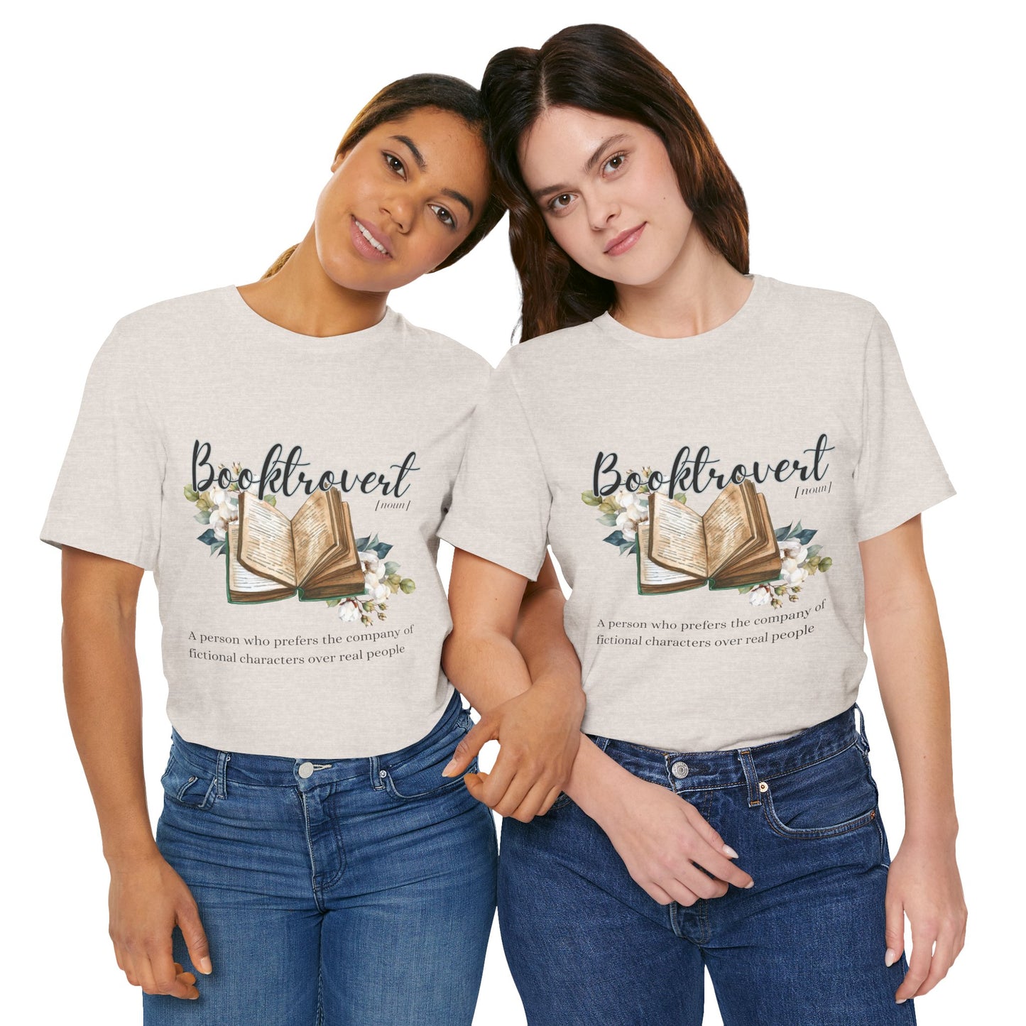 Booktroverts Unite T-Shirt