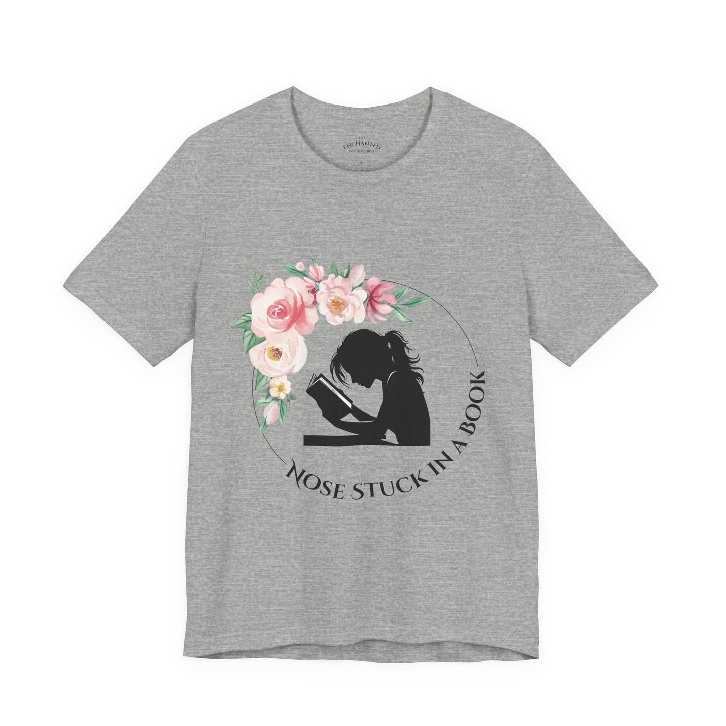 Enchanted Nose Stuck In a Book Tee