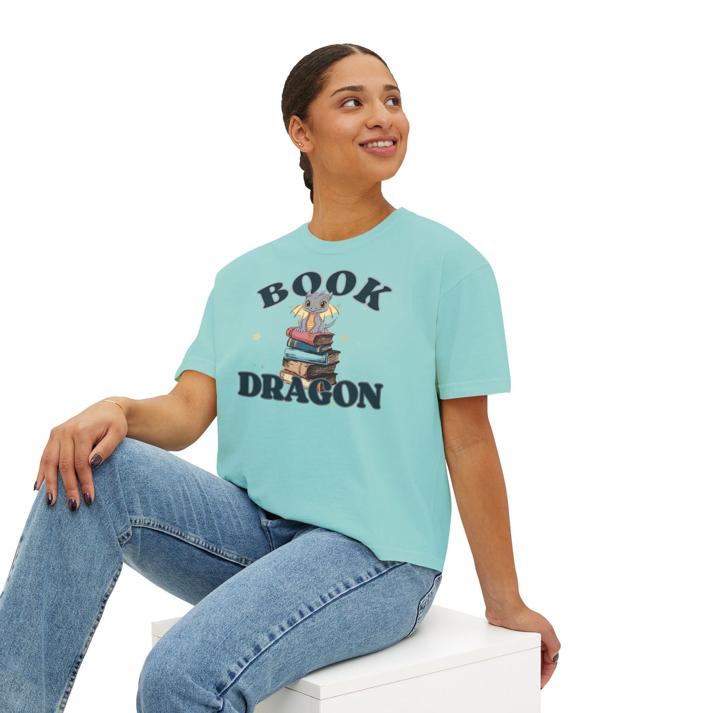 Book Dragon Women's Crop Top