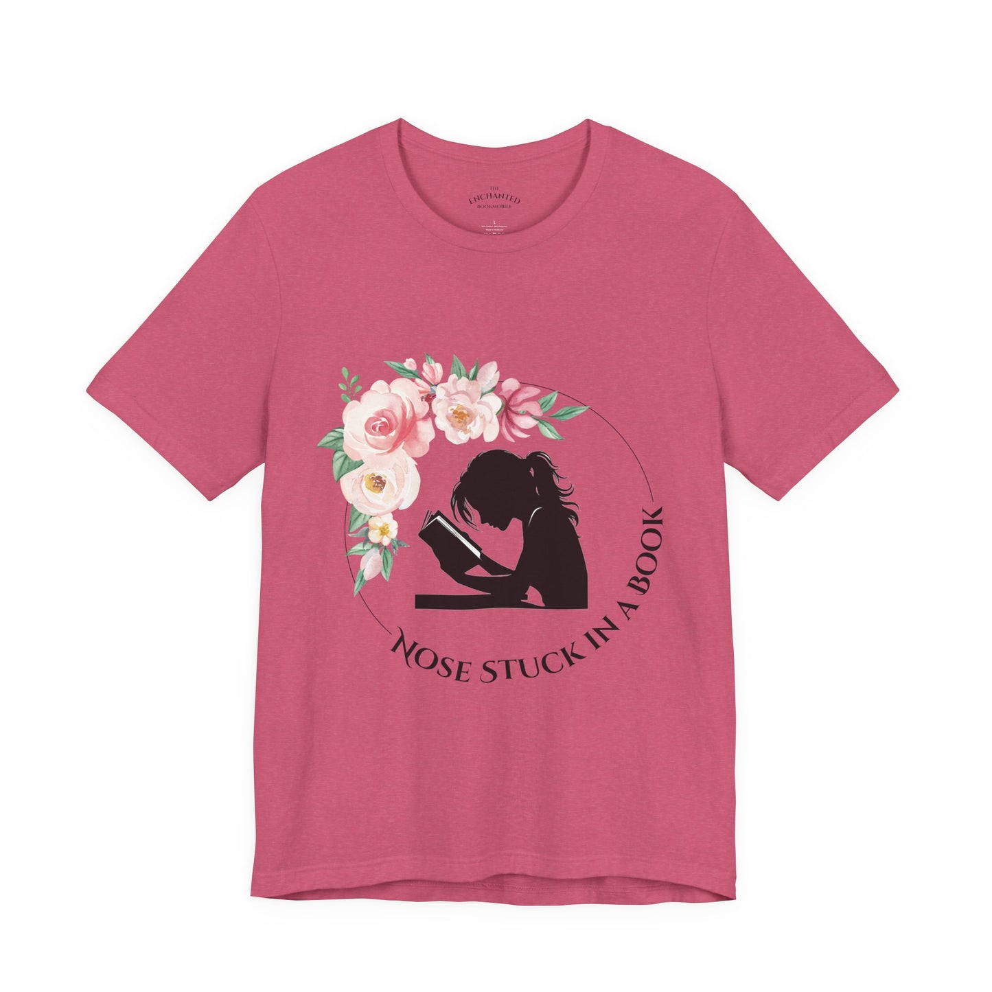 Enchanted Nose Stuck In a Book Tee