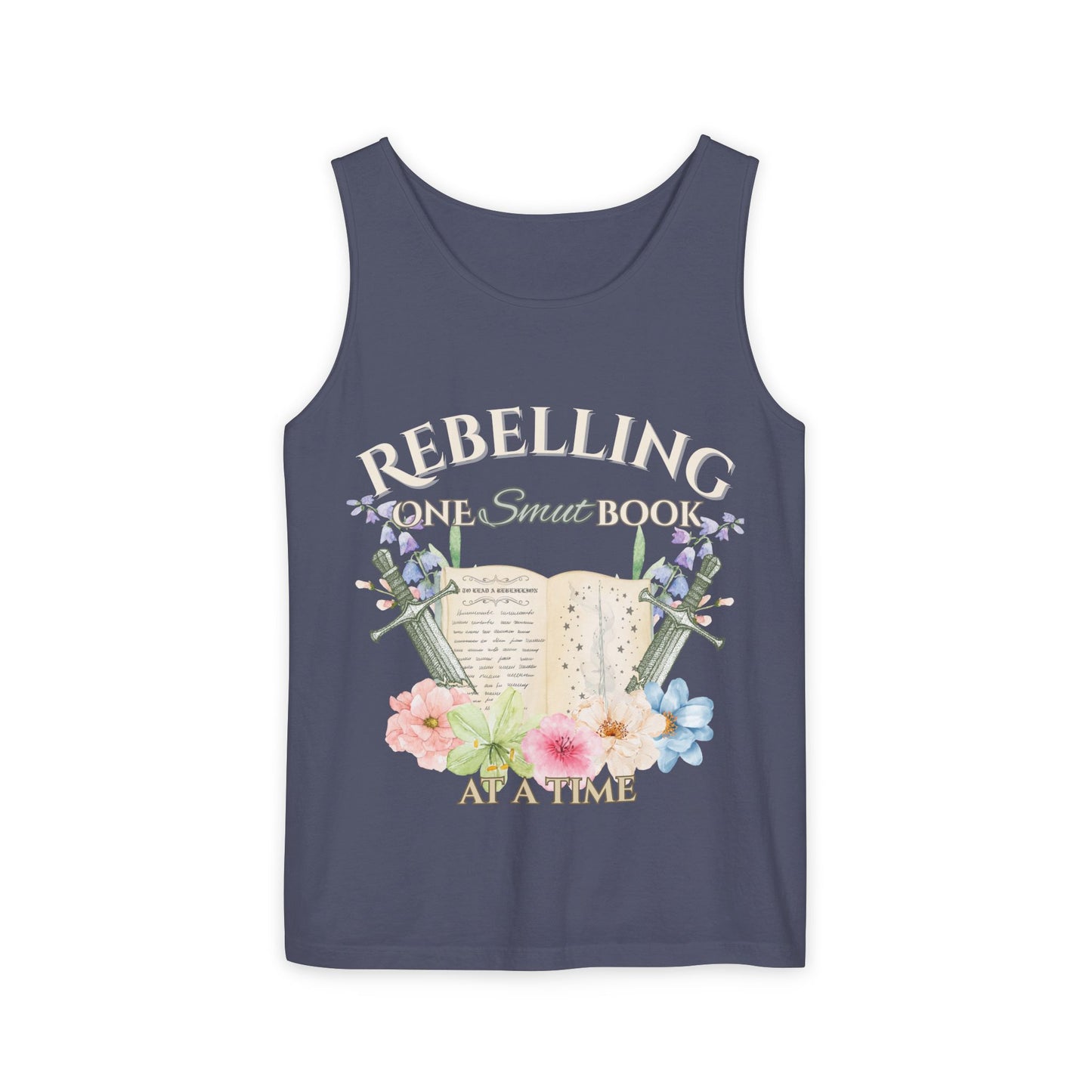 Rebel Reading Tank Top (Dark Variant)