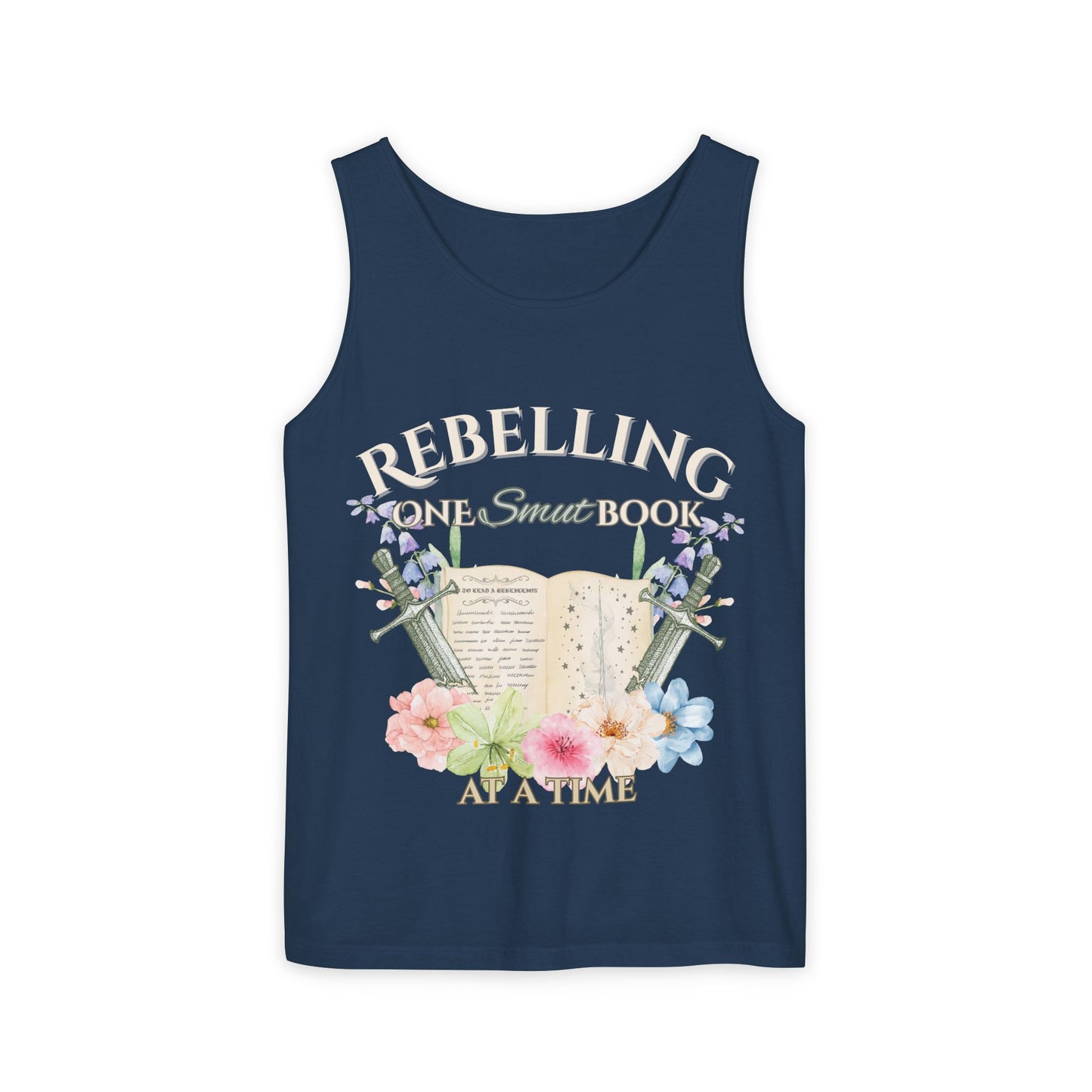 Rebel Reading Tank Top (Dark Variant)