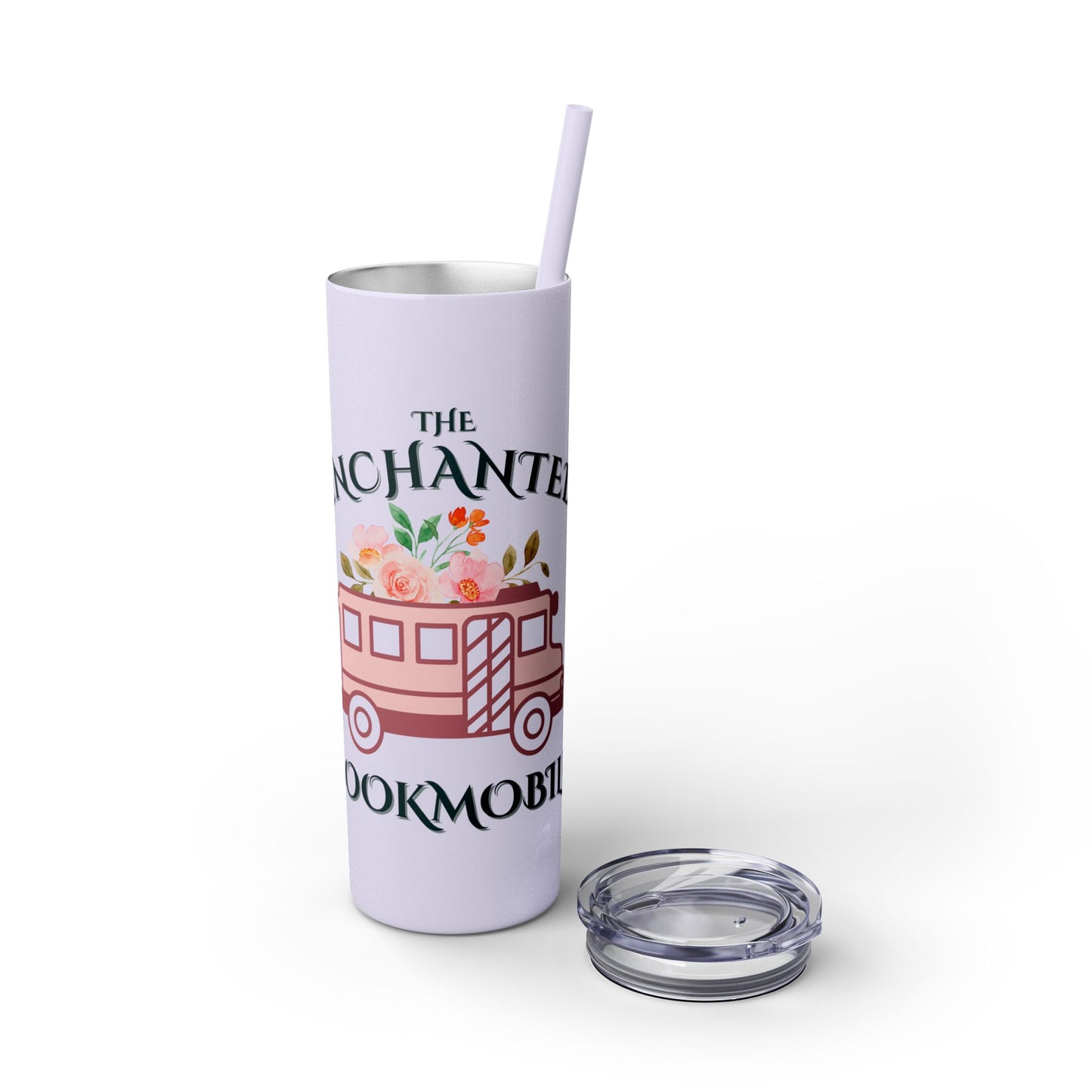 Enchanted Bookmobile 20oz Skinny Tumbler