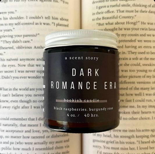 A Scent Story Candle Co - Dark Romance Era -  Bookish Candle | Book Themed Candle