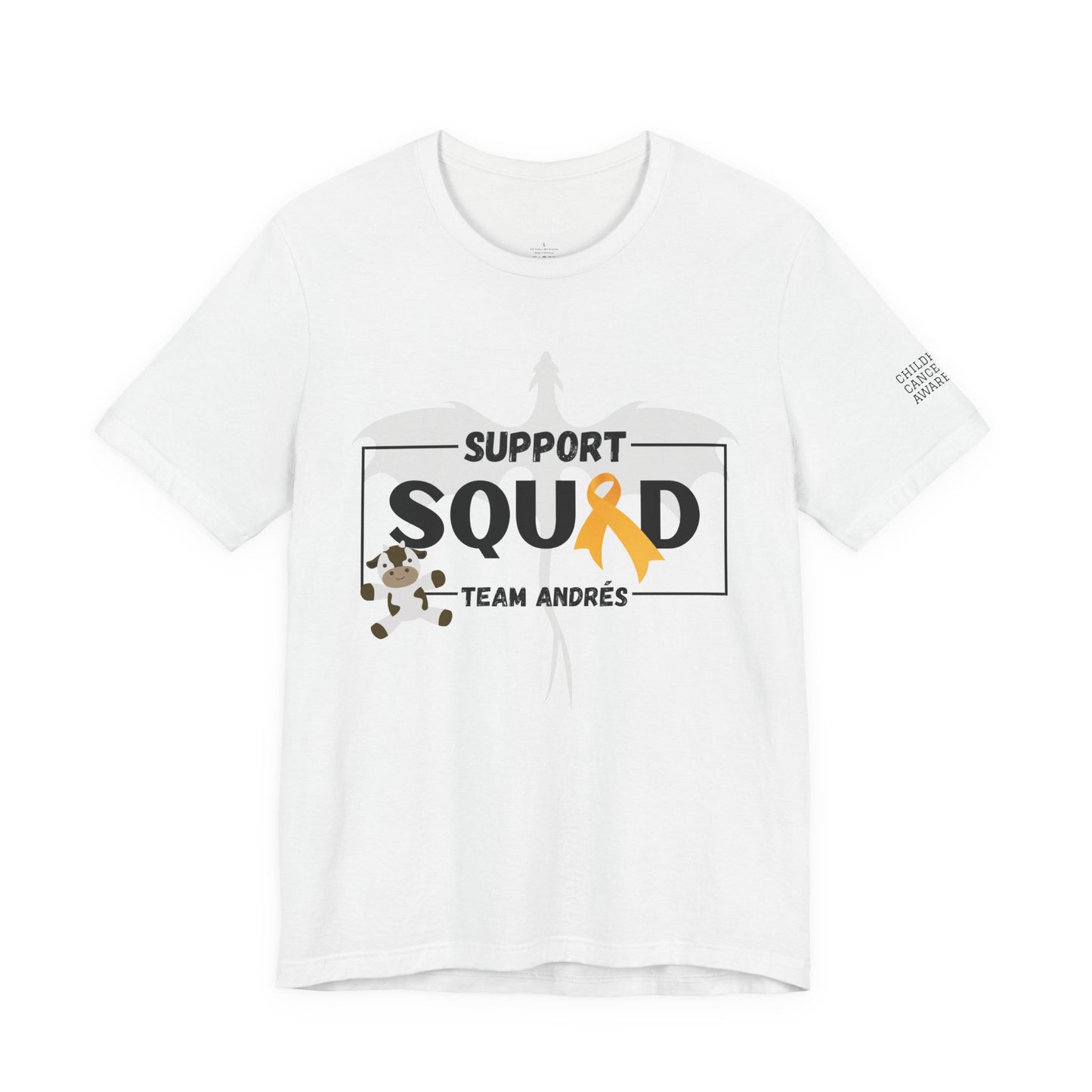 Support Squad Unisex Tee - Team Andrés, Fundraiser Shirt
