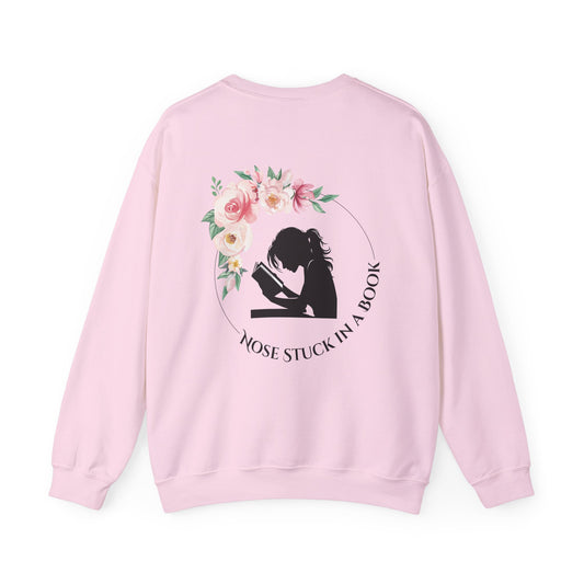 Nose Stuck in a book Sweatshirt