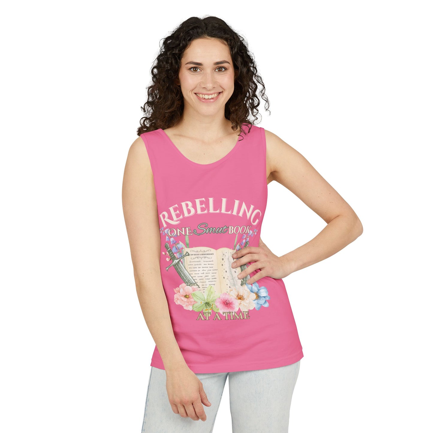 Rebel Reading Tank Top (Dark Variant)