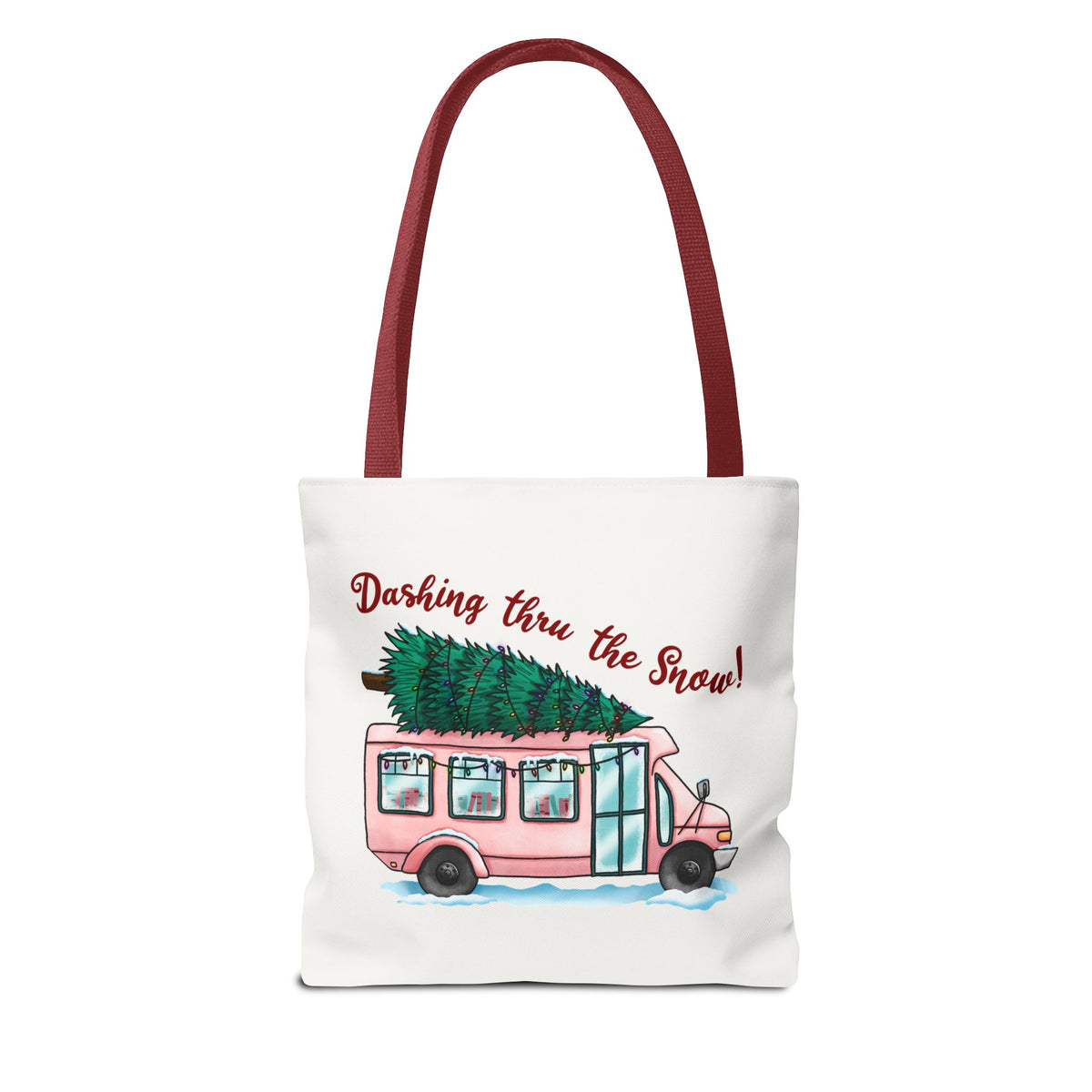 Dashing Through the Snow Tote Bag