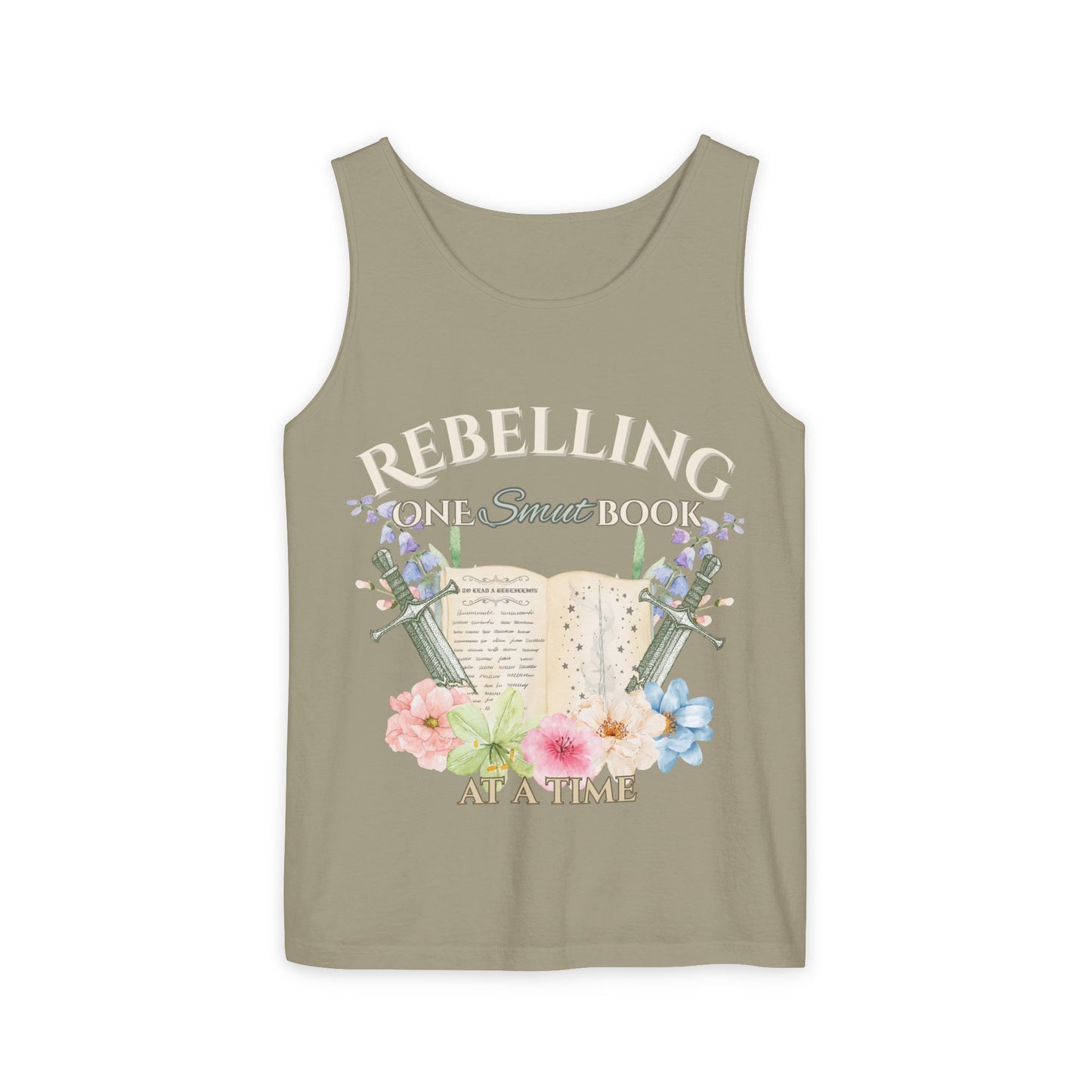 Rebel Reading Tank Top (Dark Variant)