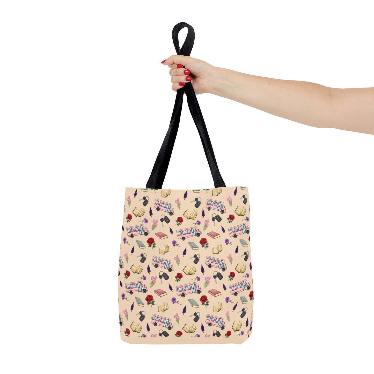 The Enchanted Bookmobile Doodle Tote Bag