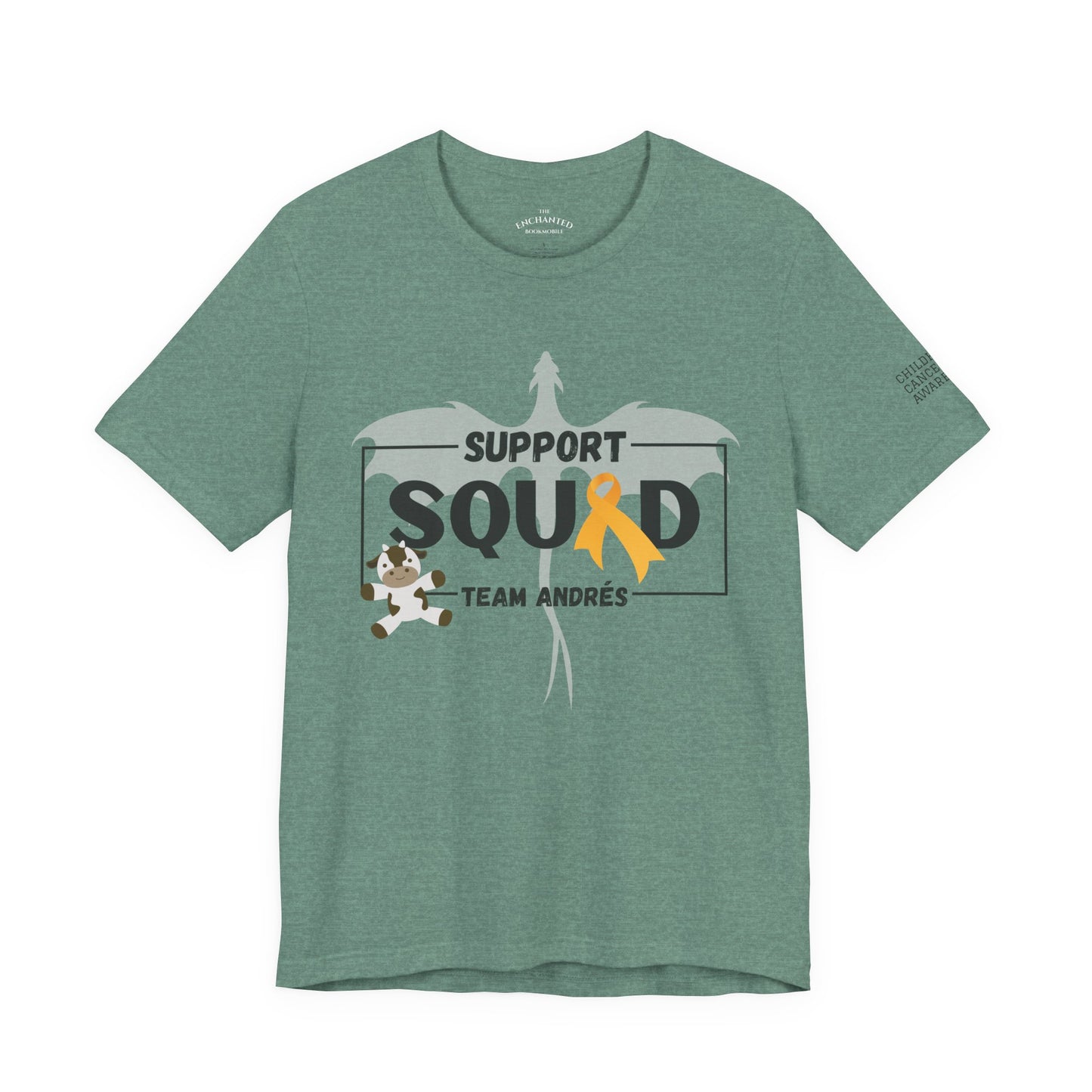 Support Squad Unisex Tee - Team Andrés, Fundraiser Shirt