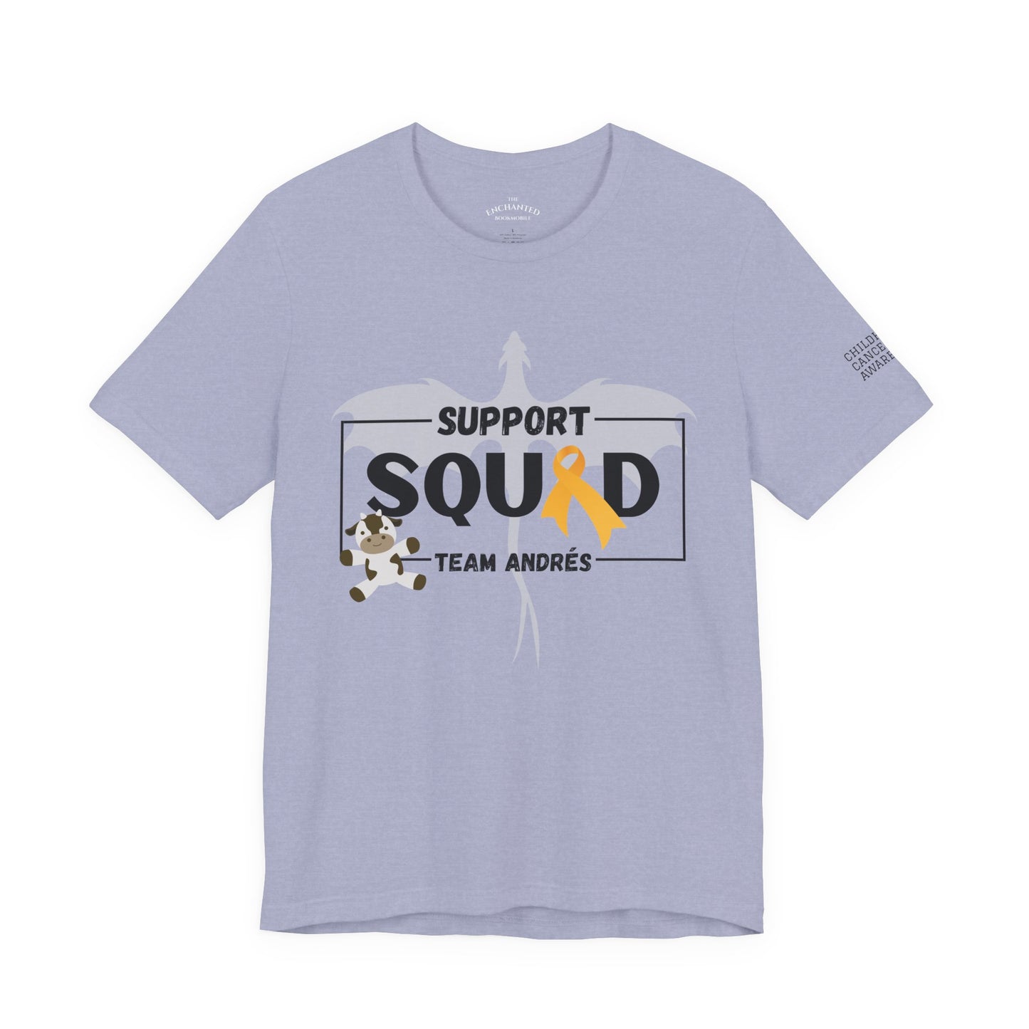 Support Squad Unisex Tee - Team Andrés, Fundraiser Shirt
