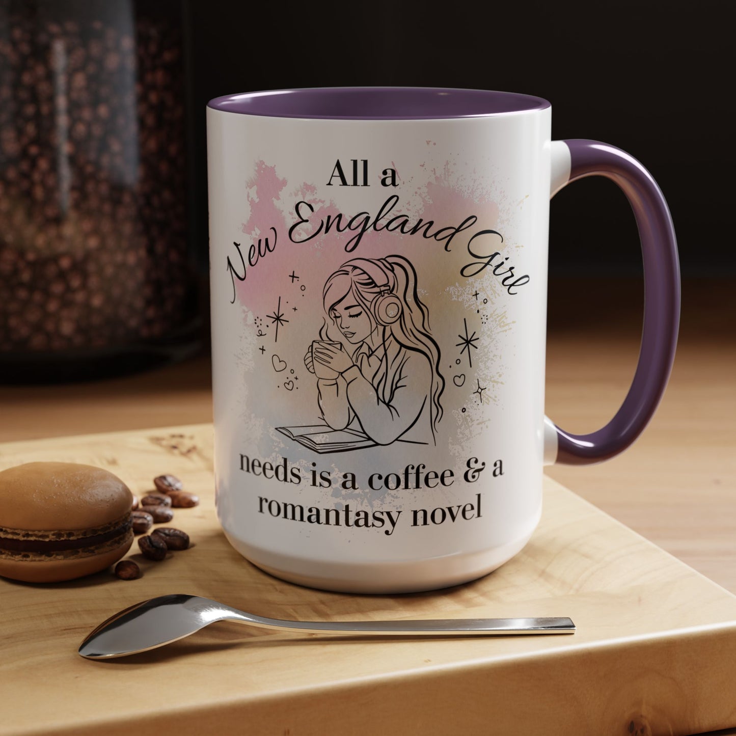 New England Romantasy Reader Mug