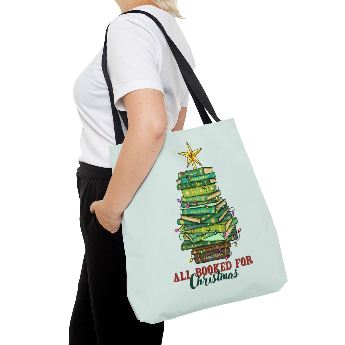 All booked for Christmas Tote Bag