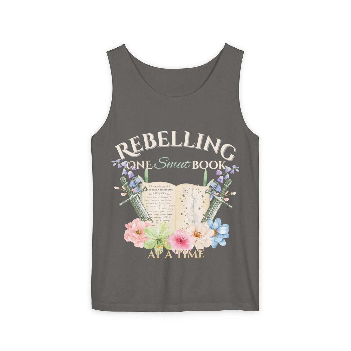 Rebel Reading Tank Top (Dark Variant)