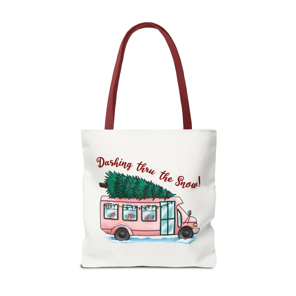 Dashing Through the Snow Tote Bag