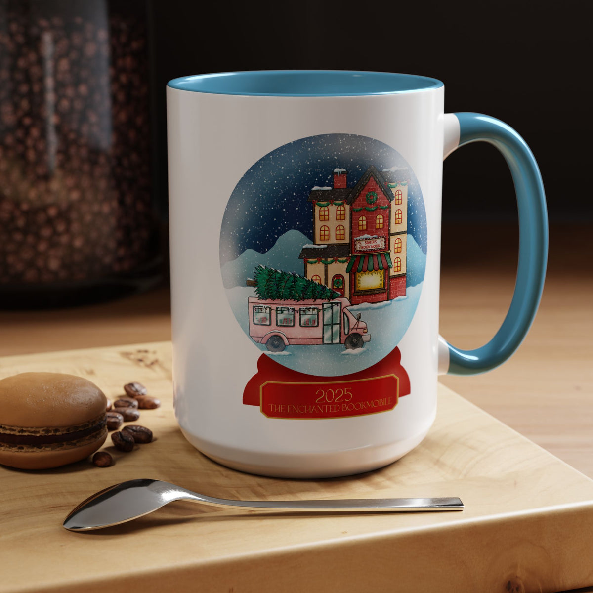 Holiday Snow Globe Coffee Mug — 2025