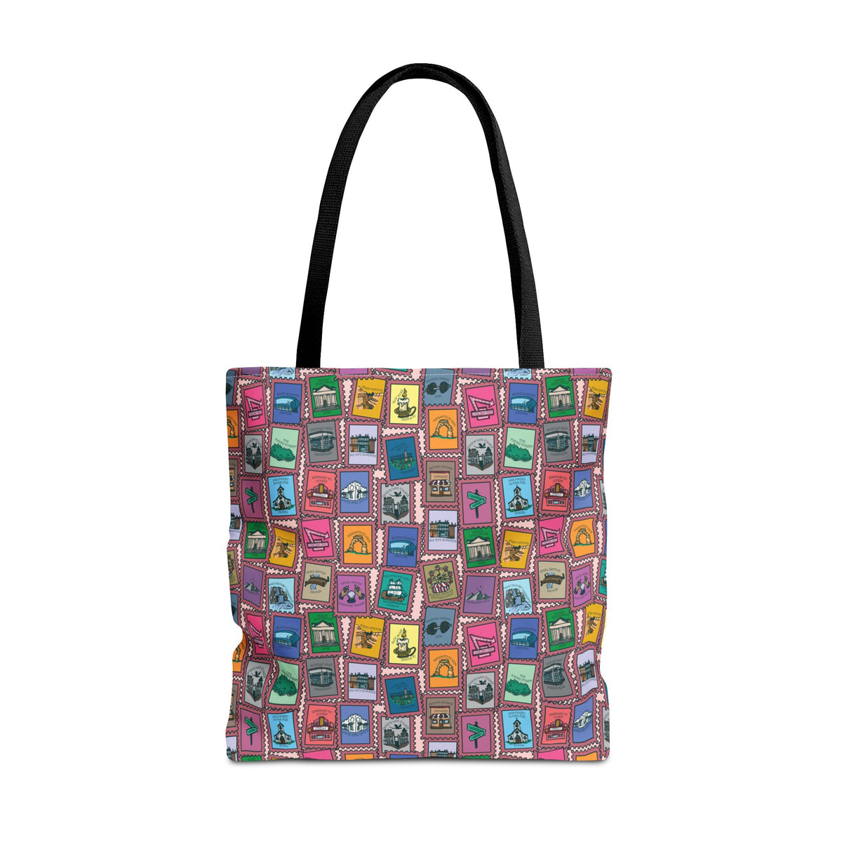 TEB Stamp Pattern Tote Bag