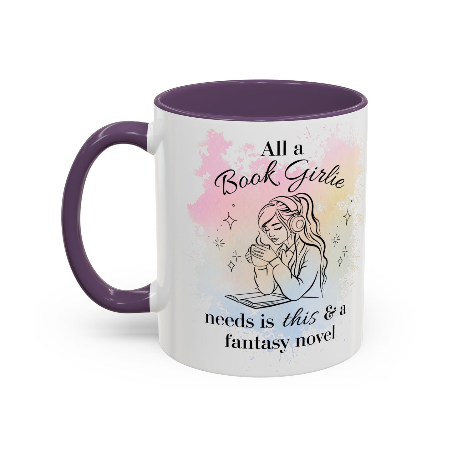 Fantasy Reader Mug (Book Girlie)
