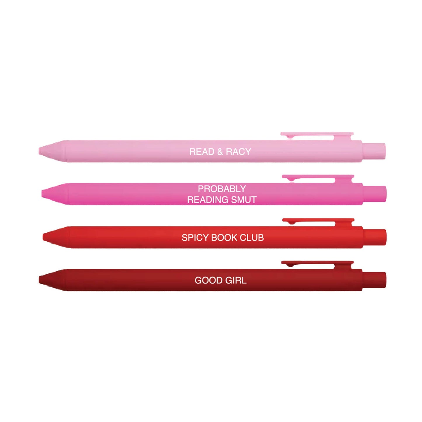 Little Lovelies Studio - Spicy Book Club Pen Set – Set of 4