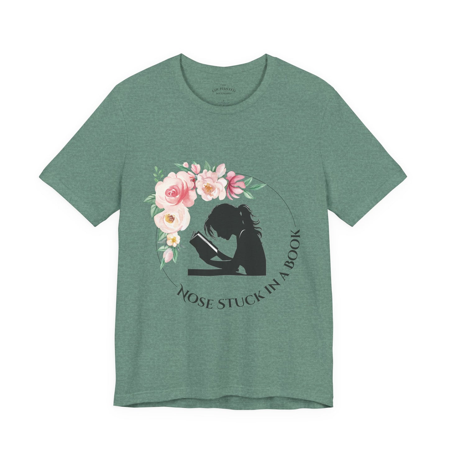 Enchanted Nose Stuck In a Book Tee