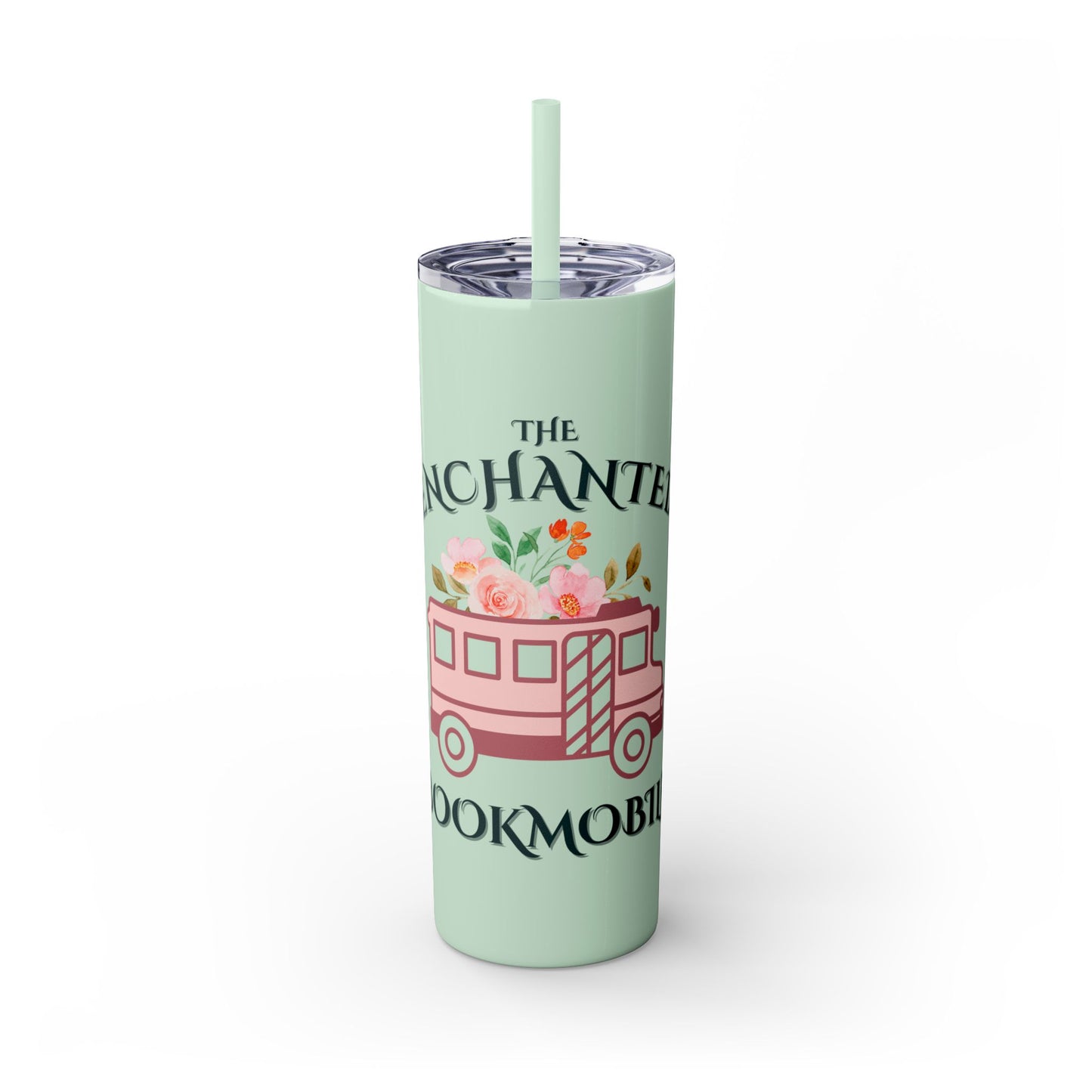 Enchanted Bookmobile 20oz Skinny Tumbler