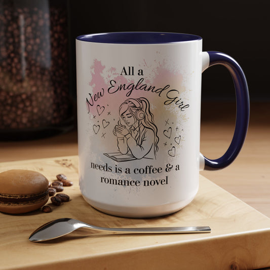 New England Romance Reader Mug