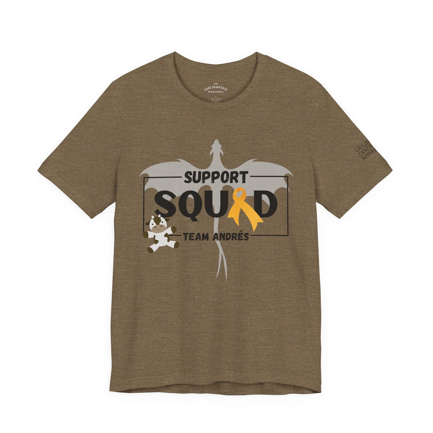 Support Squad Unisex Tee - Team Andrés, Fundraiser Shirt