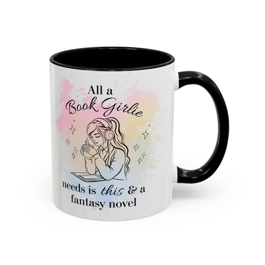 Fantasy Reader Mug (Book Girlie)