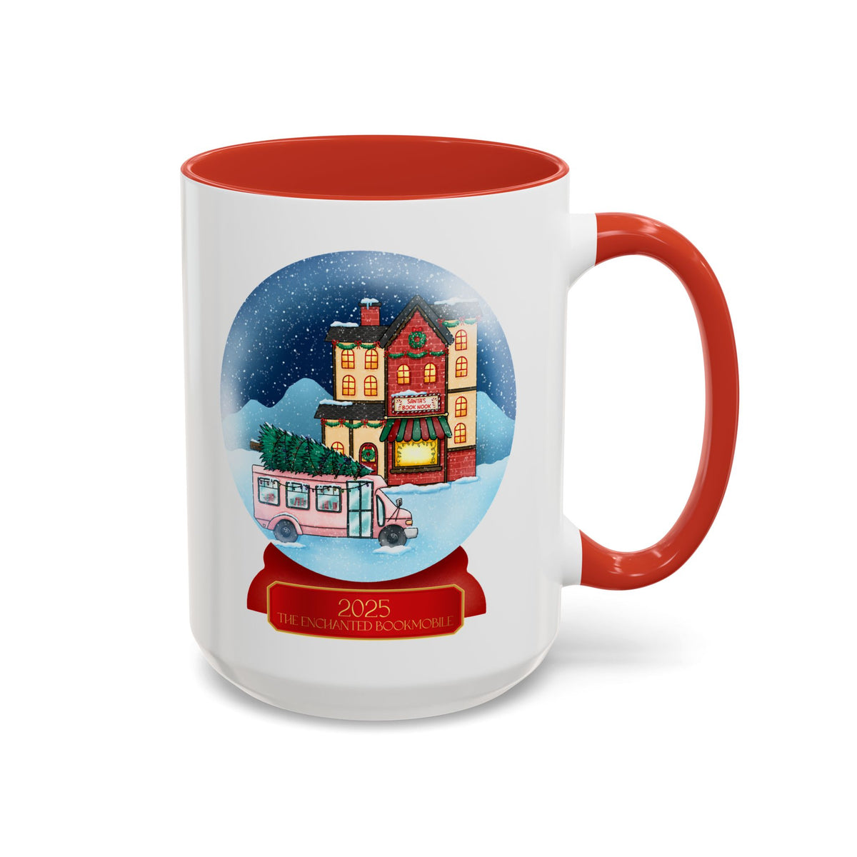 Holiday Snow Globe Coffee Mug — 2025