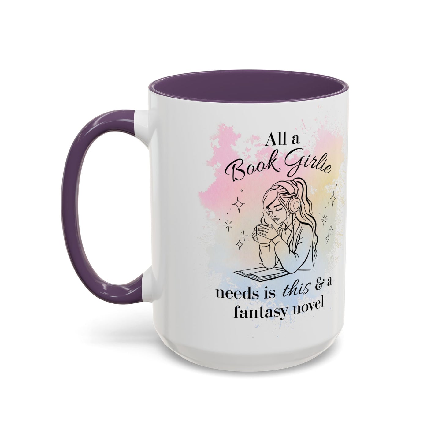 Fantasy Reader Mug (Book Girlie)