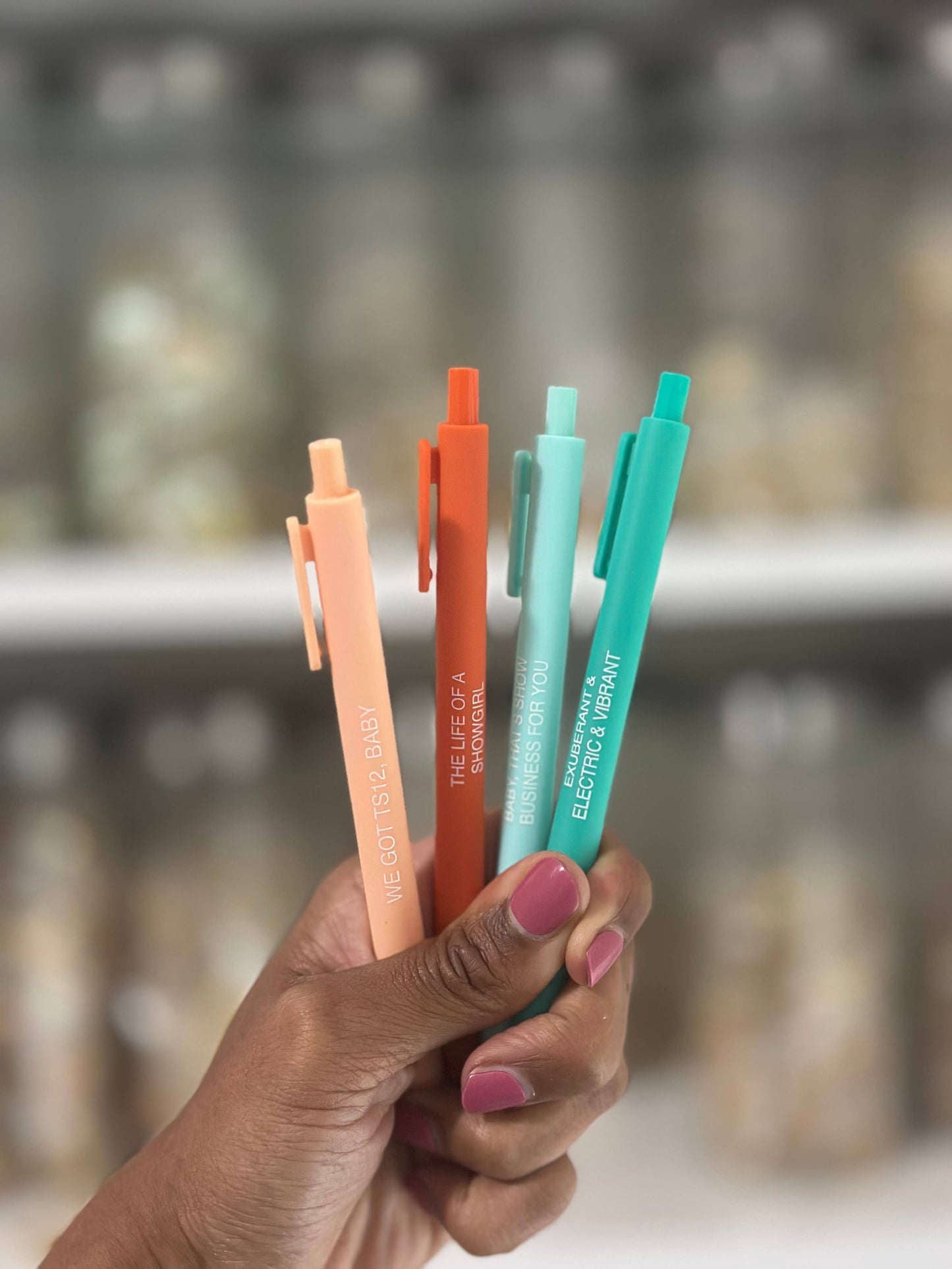 Little Lovelies Studio - TS12 Pen Set – The Life of A Showgirl-Inspired Pens, 4-Pack