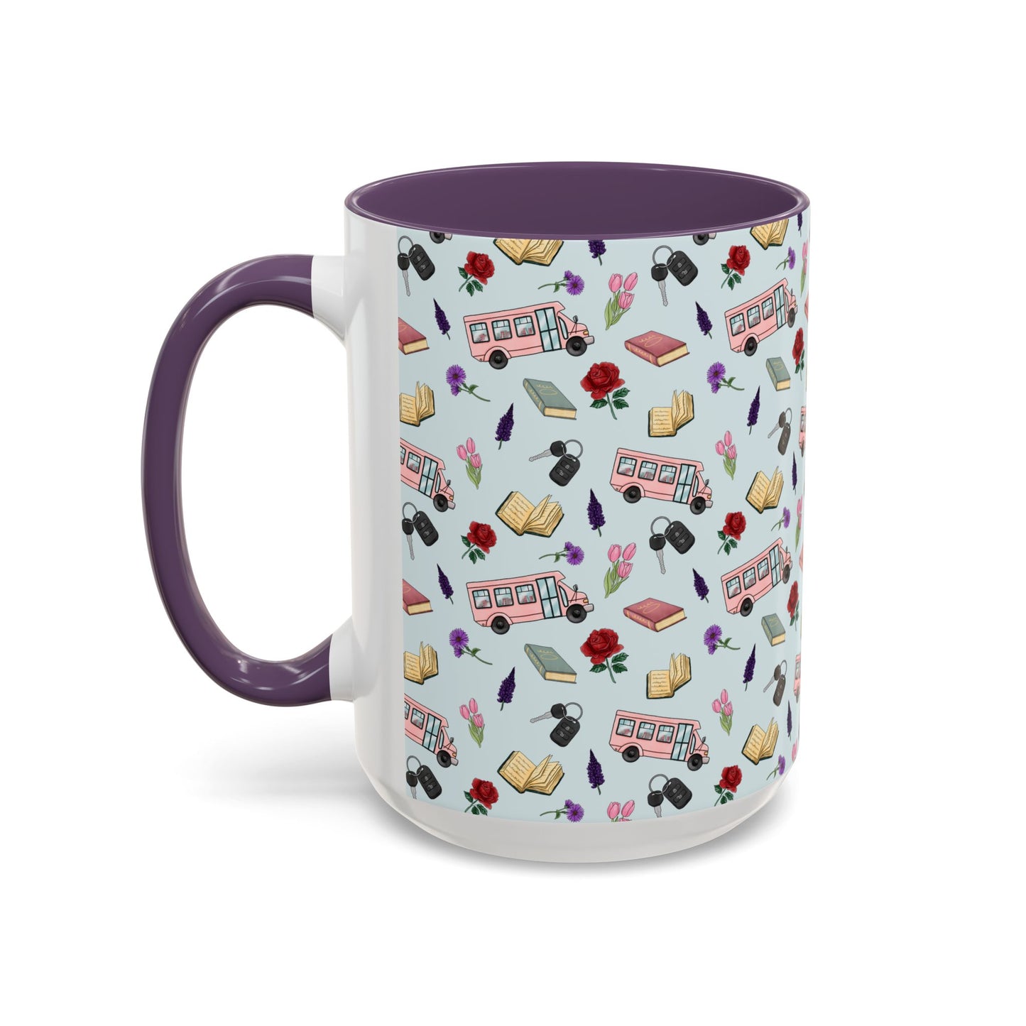 The Enchanted Bookmobile Doodle Coffee Mug