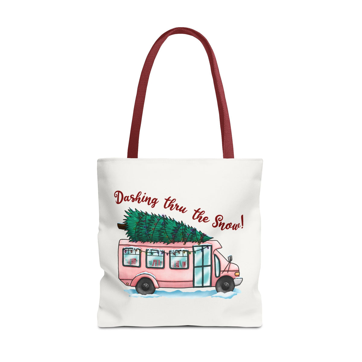 Dashing Through the Snow Tote Bag