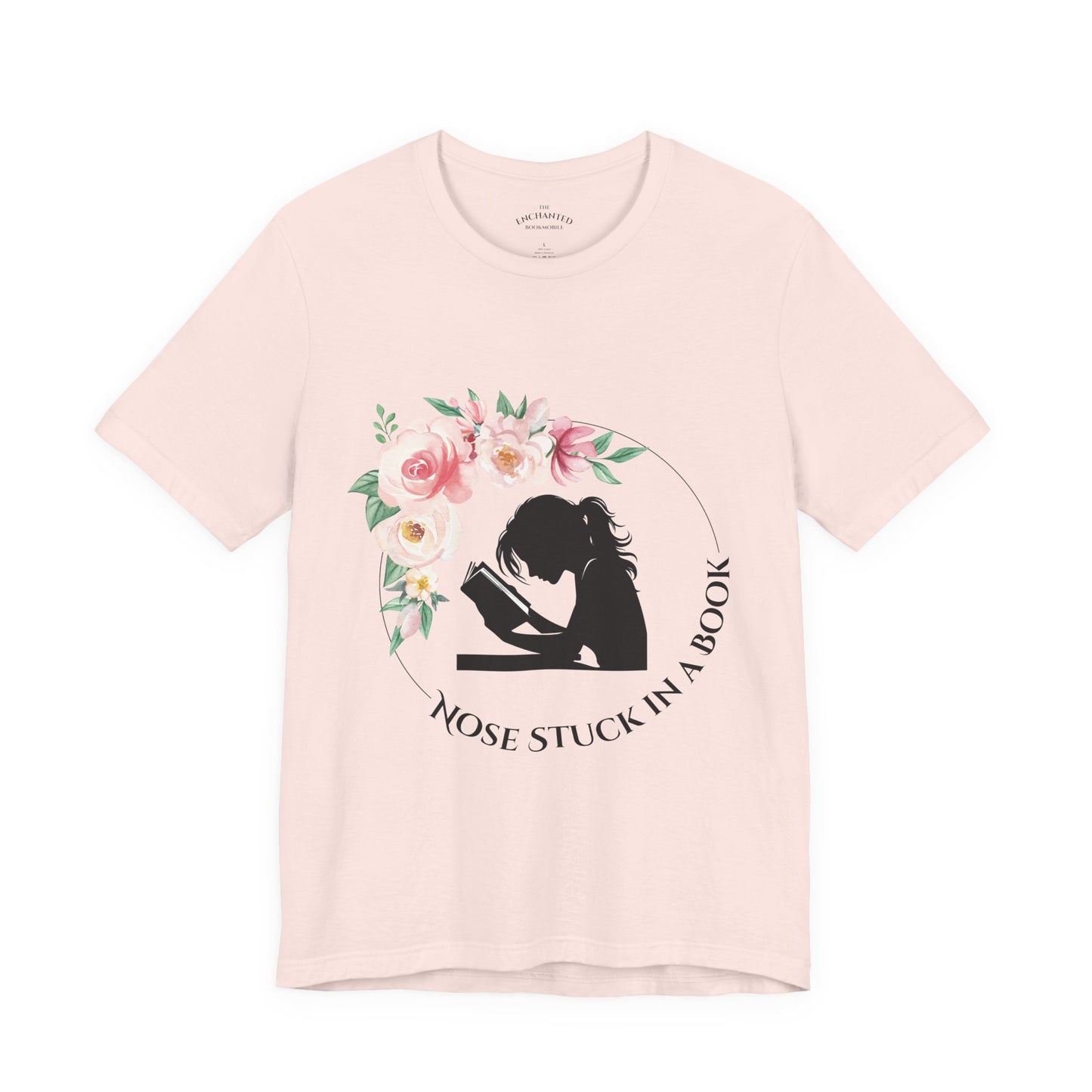 Enchanted Nose Stuck In a Book Tee