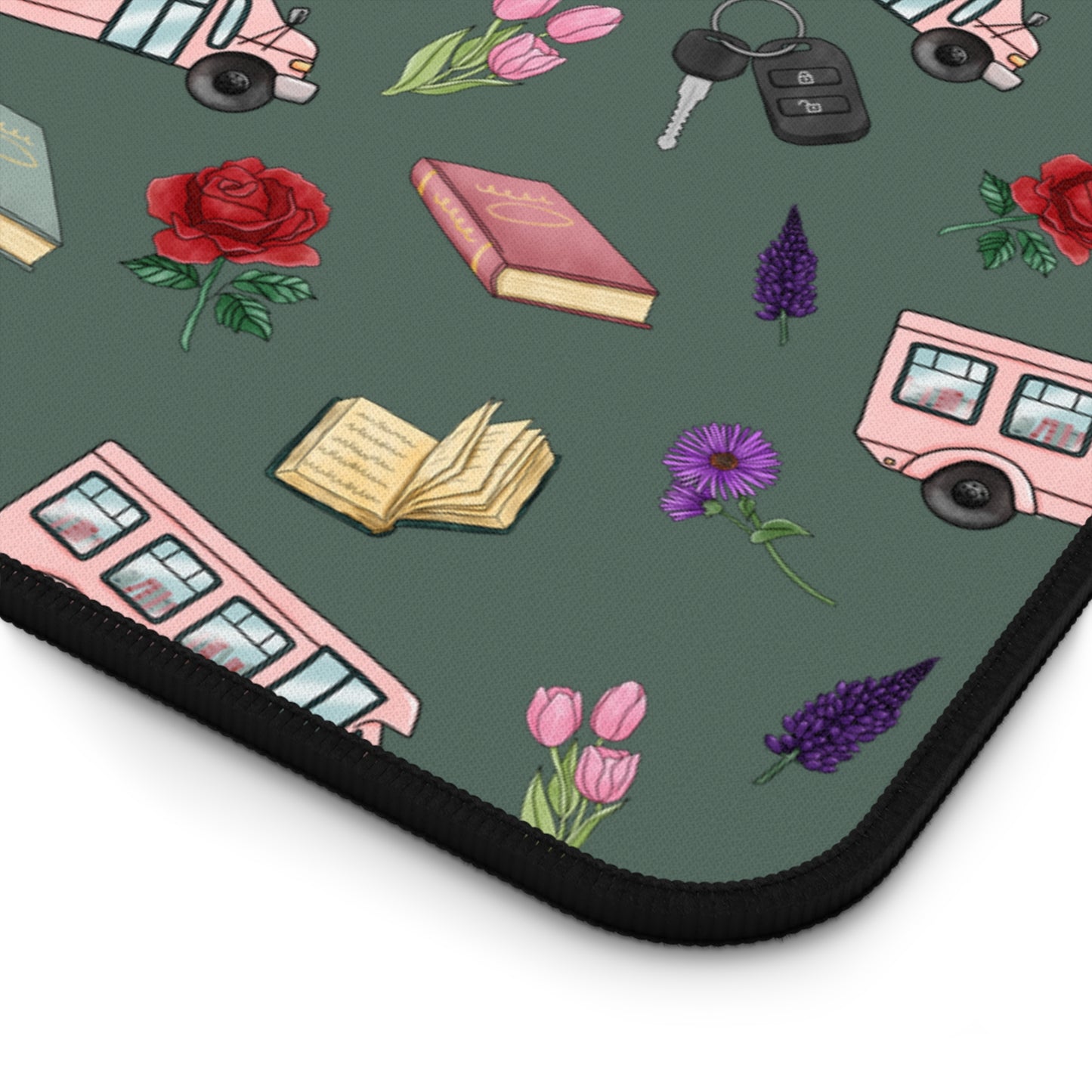 The Enchanted Bookmobile Doodle Desk Mat
