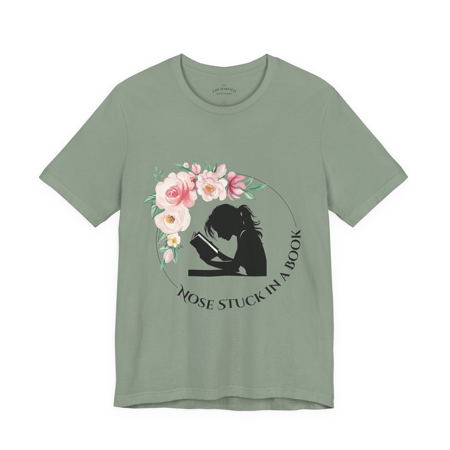 Enchanted Nose Stuck In a Book Tee