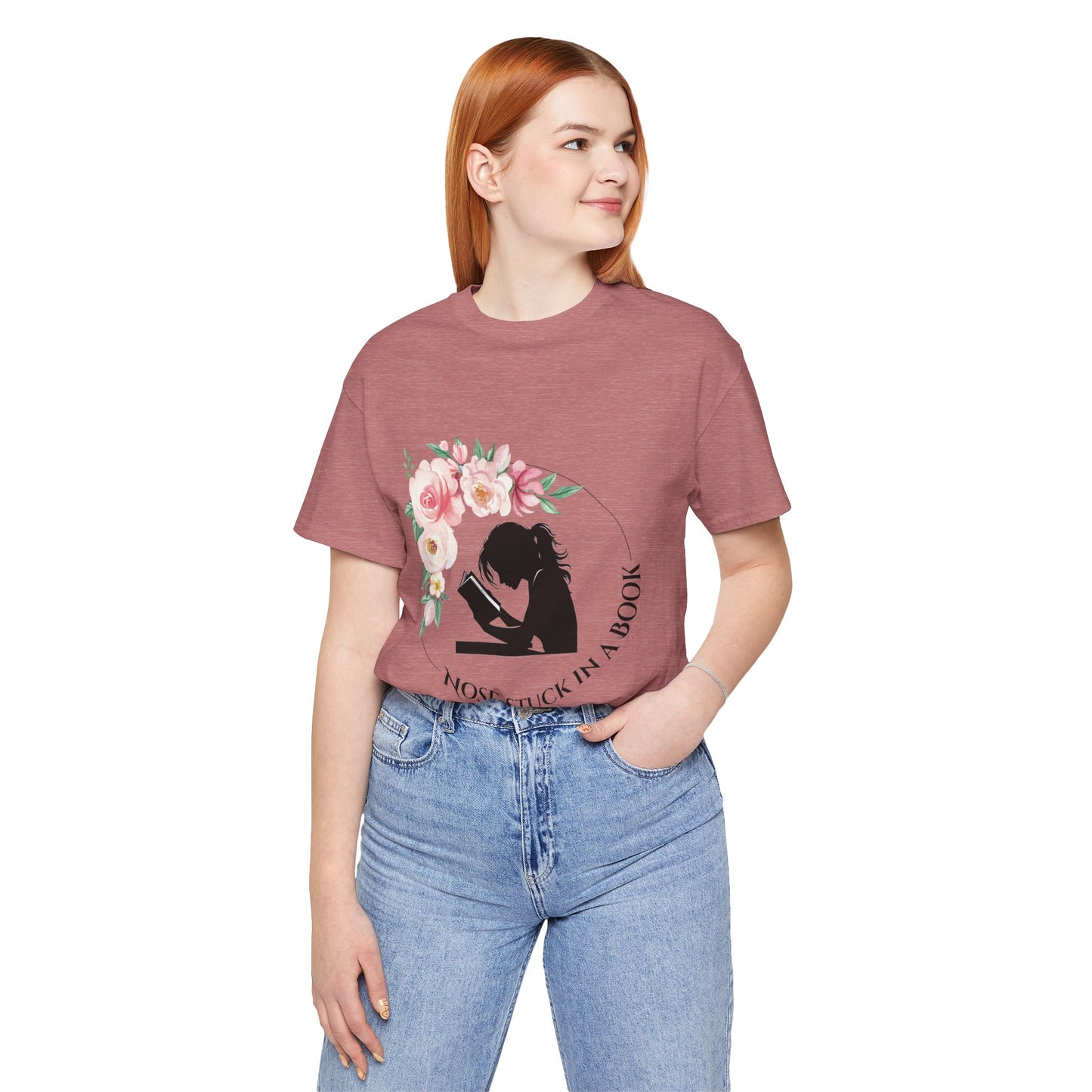 Enchanted Nose Stuck In a Book Tee