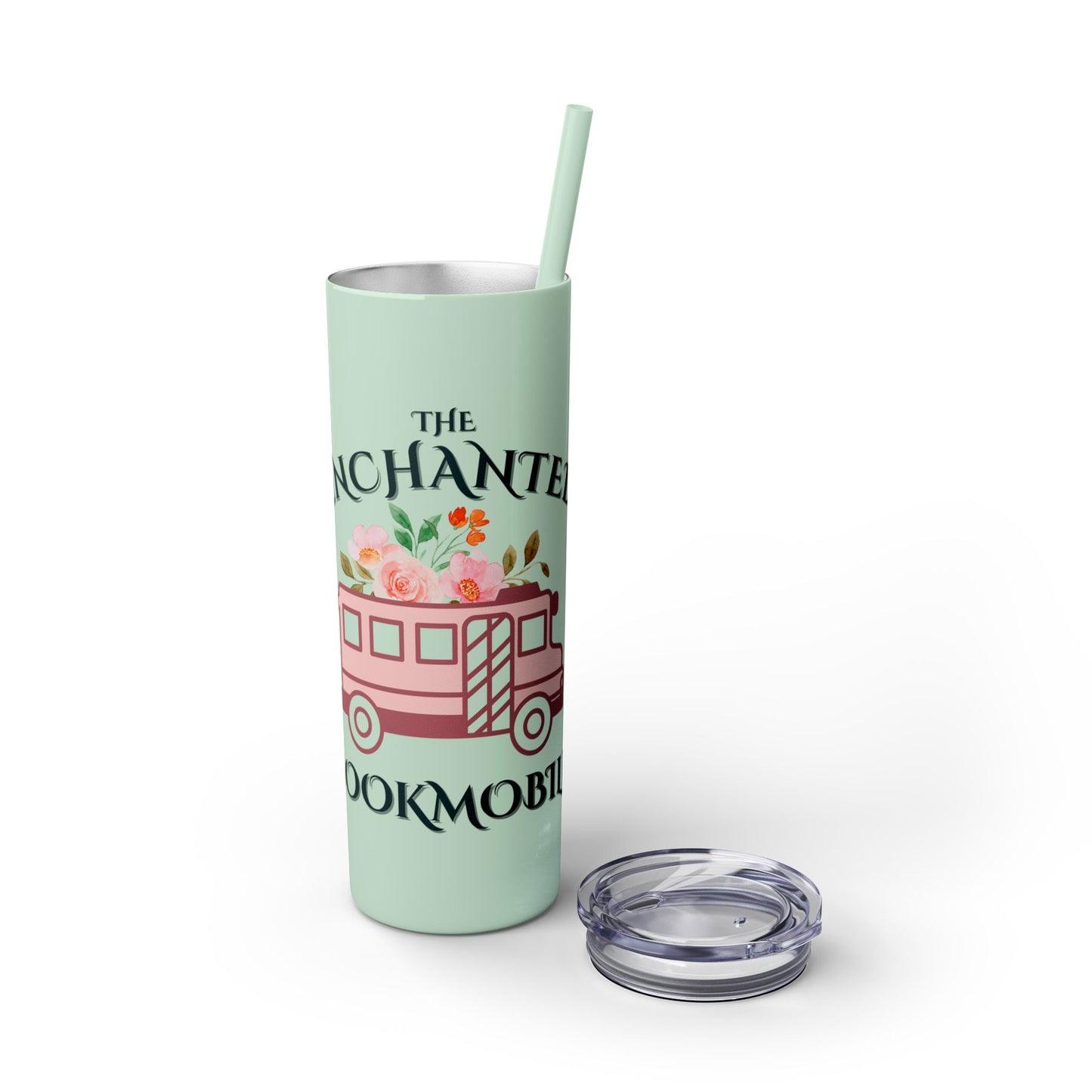 Enchanted Bookmobile 20oz Skinny Tumbler
