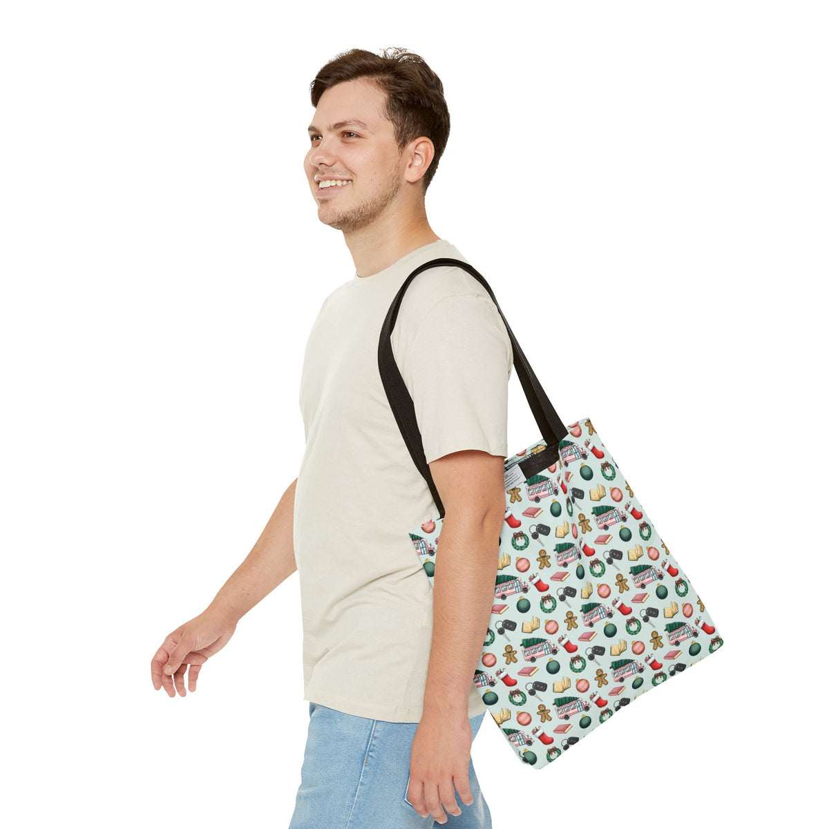 TEB Christmas Doodle Tote Bag