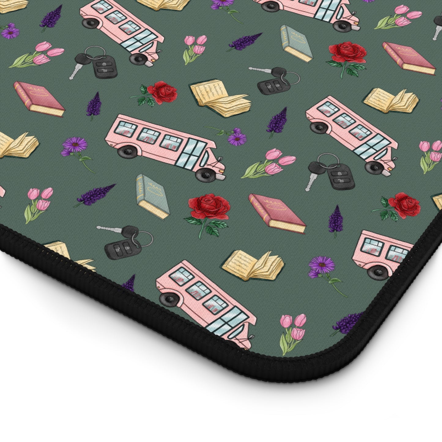 The Enchanted Bookmobile Doodle Desk Mat