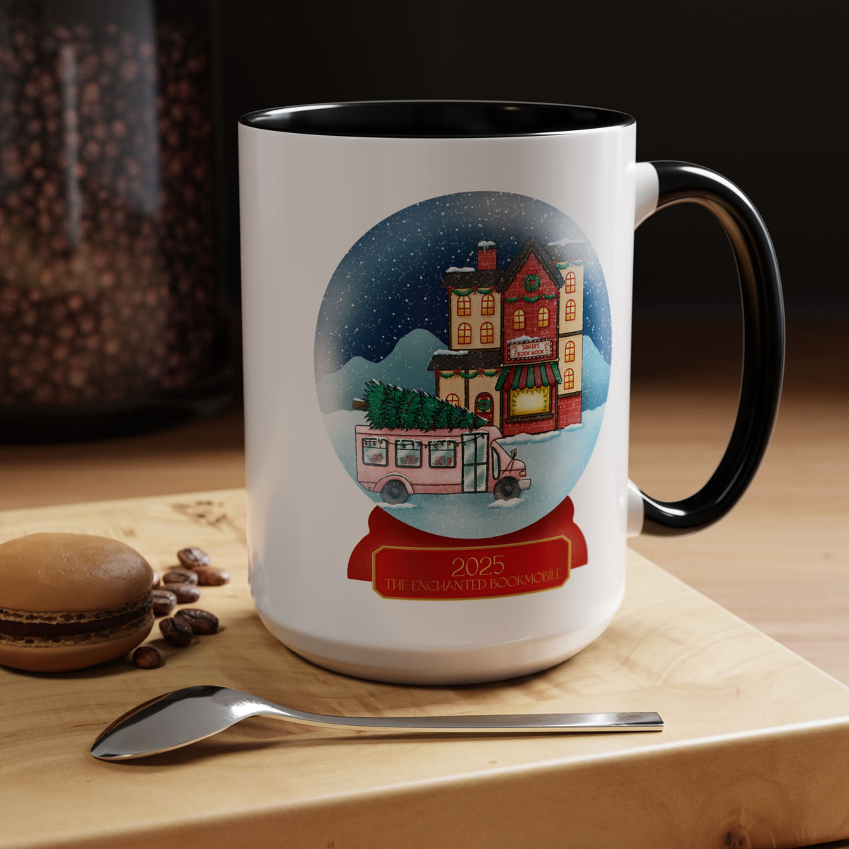 Holiday Snow Globe Coffee Mug — 2025
