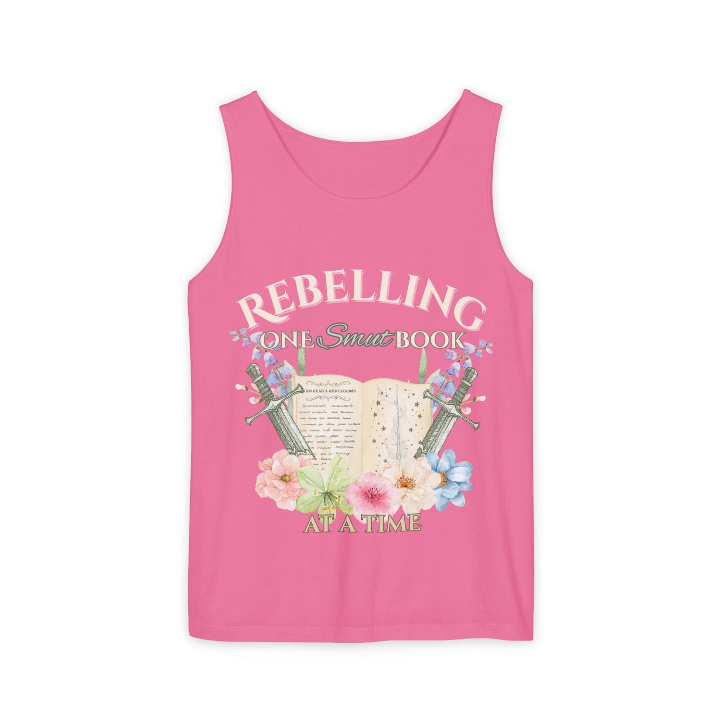 Rebel Reading Tank Top (Dark Variant)